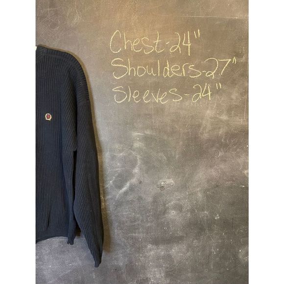 Tommy Hilfiger Black Ribbed Sweater - Picture 4 of 16